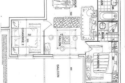 Apartment in Méribel mit Bergblick