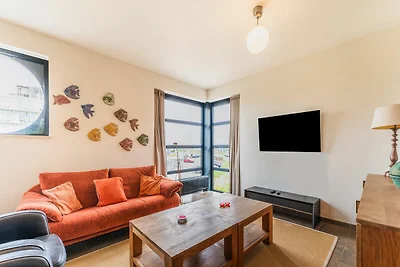 Charmant appartement in Zeeland met zeezicht