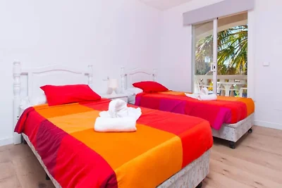 Voll ausgestattete Wohnung in Strandnähe