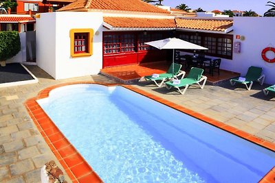 Casa vacanze a Caleta de Fuste con piscina...