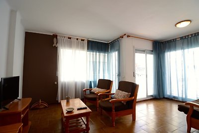 Apartment in Lescala mit Balkon