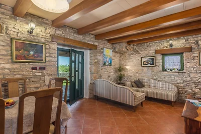 Rustical Stone House Kanfanar with Pool - Two...