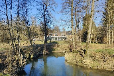 Mulino ad acqua a Baillonville con piscina e...