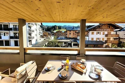 Wohnung im Dorf mit Zugang zum Skilift