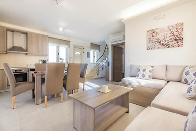 Villa a Triopetra con Piscina & Vista