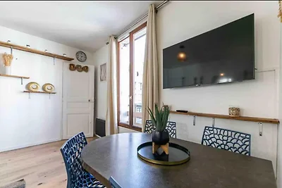 Charmant appartement met 1 slaapkamer en 4 zi...