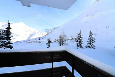 Ruhige Wohnung in Pistennähe.