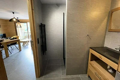 Ferienwohnung in Arves mit Blick auf die...