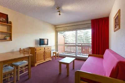 Studio in Les Deux Alpes mit Balkon