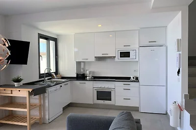 Duplex in Málaga mit Meerblick & Pool