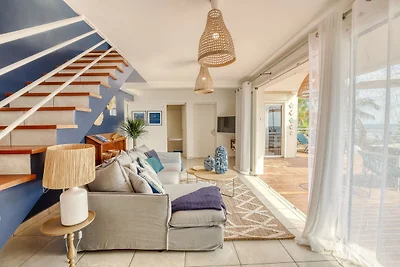 Saint-Leu Villa met uitzicht op de oceaan