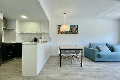 Appartement voor vier personen met één kamer