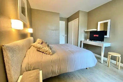 Wohnung in Le Touquet mit Tennisplatz