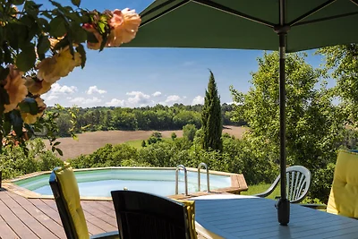 Wunderschönes Ferienhaus mit Pool in Thenon