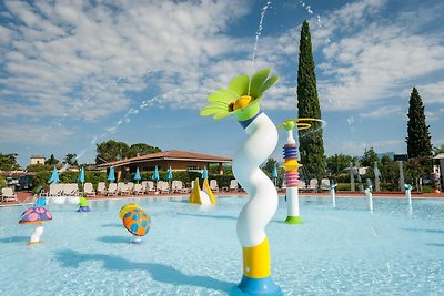 Stacaravan in Desenzano met terras