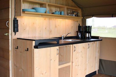 Luxe glamping nabij de Friese wateren