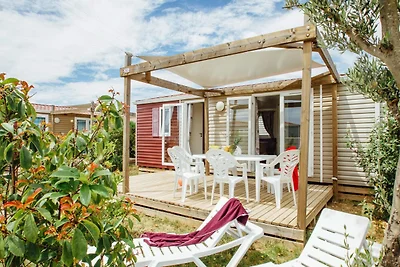 Mobilheim in Bessan in Caravanpark