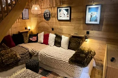 Chalet in Caseblanche mit Whirlpool und...