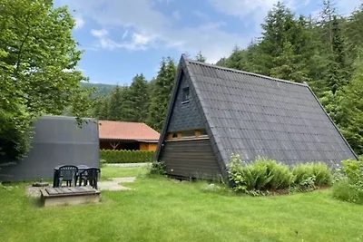 Nurdachferienhaus / Finnhütte "Erika"
