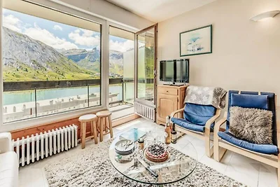 Wohnung in Tignes mit Gletscherblick