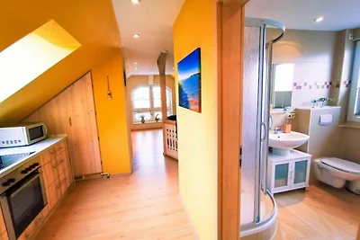 Mit Blick auf den Bodden