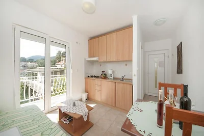 Apartment mit einem Schlafzimmer und Terrasse