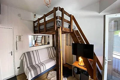 Studio in Frankreich nahe Skibus