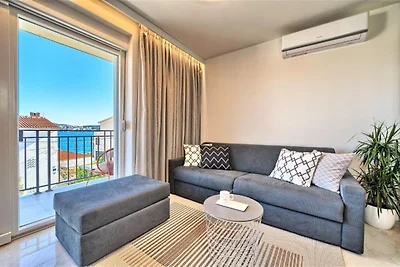 Two-Bedroom Apartment With Balcony And Sea...
