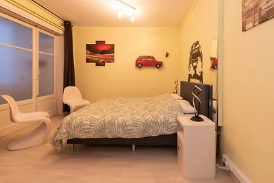 Vintage appartement met zeezicht in Oostende