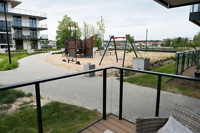 Gemütliches Studio mit Terrasse in Dziwnów