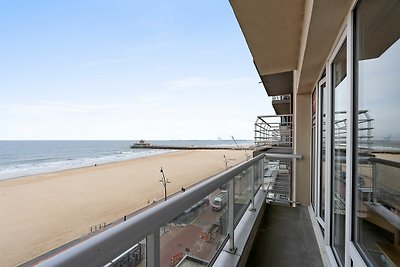 Rustig appartement met uitzicht op zee