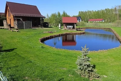 Ferienhaus mit privatem Teich, Whirlpool und...