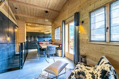 Chalet in Bossonnet mit Bergblick