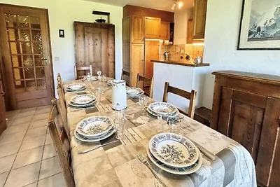 Apartment in Megève mit Garten und Terrasse