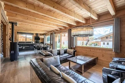 Chalet in Grassonnets mit Mont-Blanc Blick