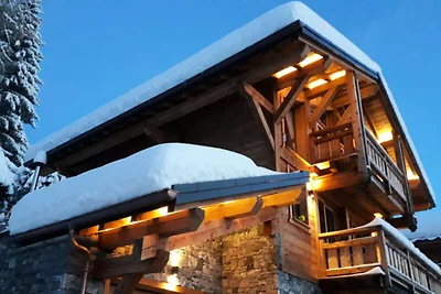 Chalet in Les Gets mit Blick auf das nordisch...