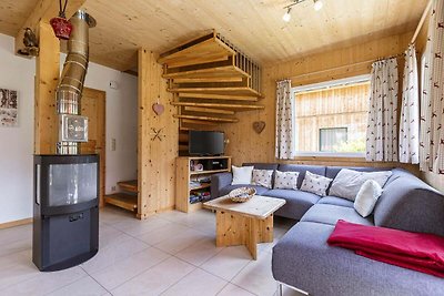 Chalet mit Whirlpool im Freien