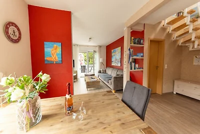 Modernes Ferienhaus mit Sauna in Wiek am Meer