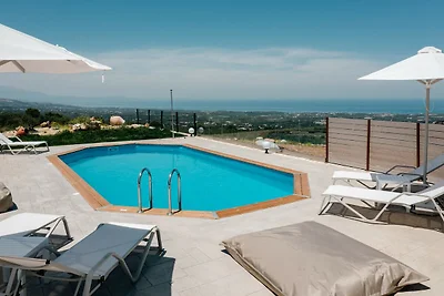 Villa in Skouloufia mit Meerblick & Pool