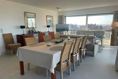 Appartement in Nieuwpoort met zeezicht