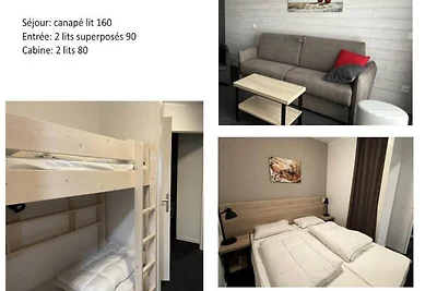 Studio für 6 Personen