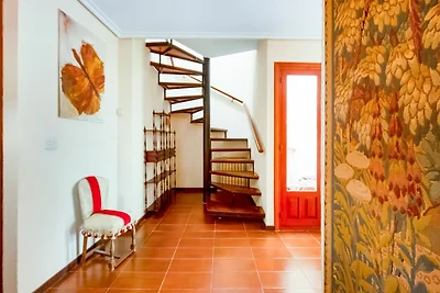 Einfaches Ferienhaus in Laguardia mit Blick a...