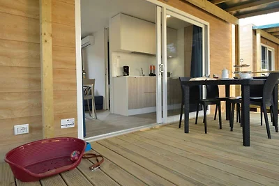 Mobilehome mit Whirlpool im Caravanpark della