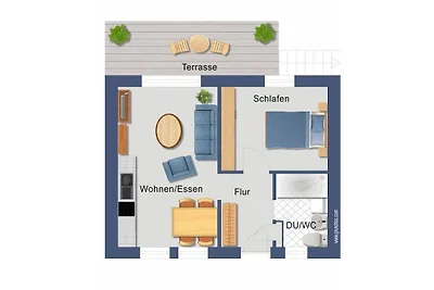 Holiday home with 1 bedroom