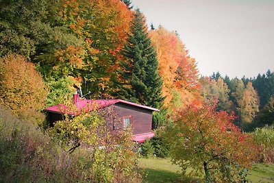 Freistehendes Ferienhaus aus Holz mit Terrass...
