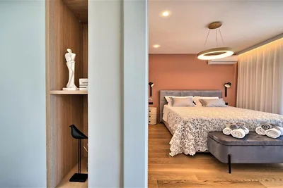 Two-Bedroom Apartment With Balcony And Sea...