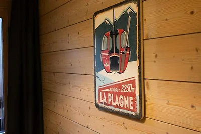 Apartment in Plagne mit Ski-Zugang