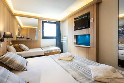 Wohnen für drei im Herzen von Huez