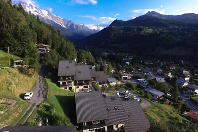 Wohnung in Saint-Gervais mit Poolblick