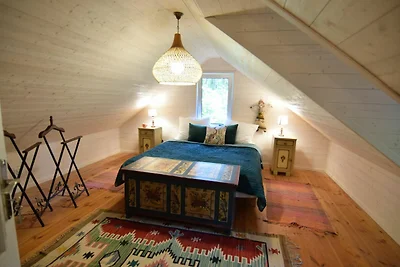 Casa in legno a Debki vicino al Baltico